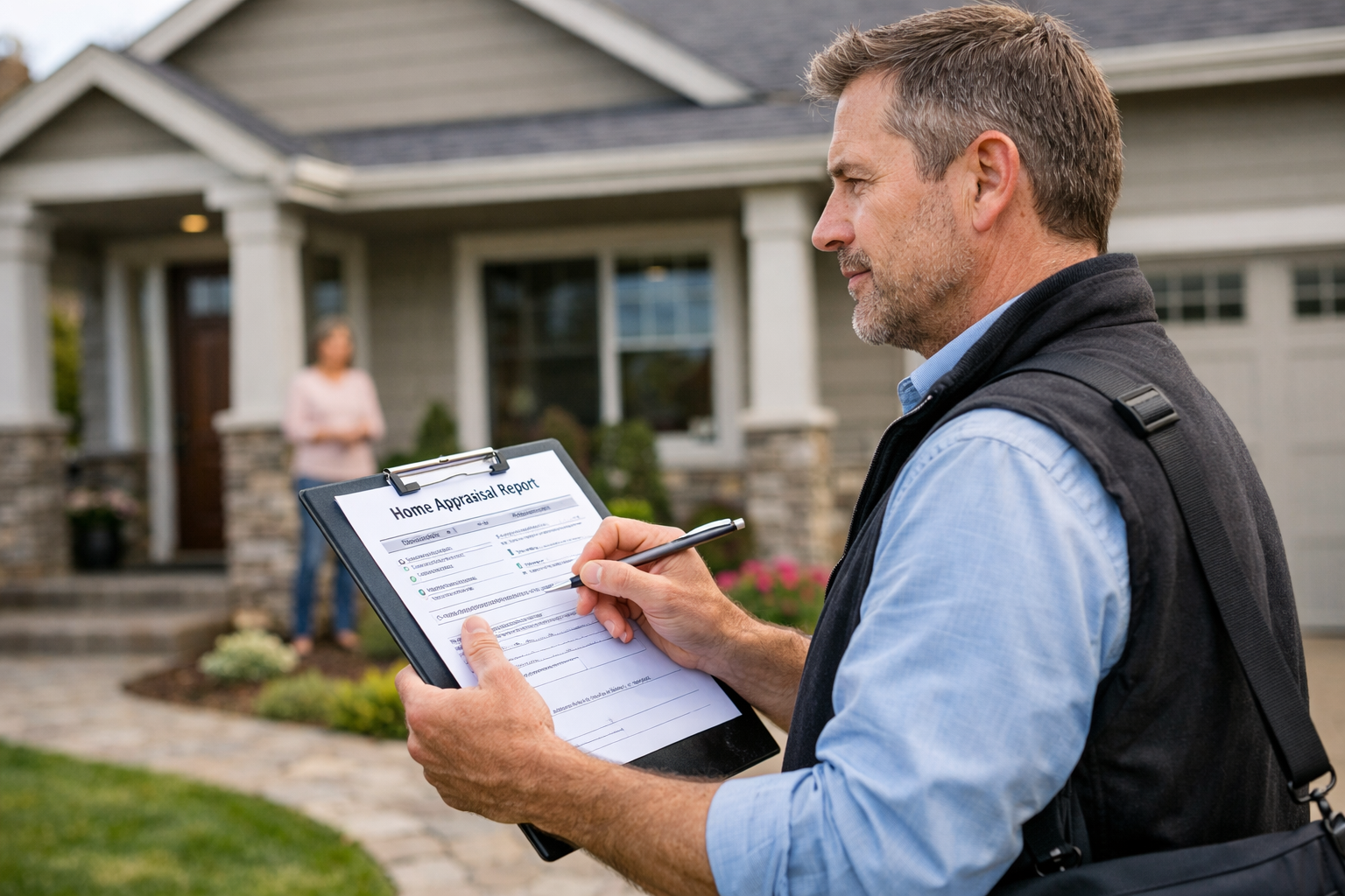 Home Appraiser Evaluating Property Value-1