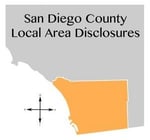 San Diego County Local Area Disclosures